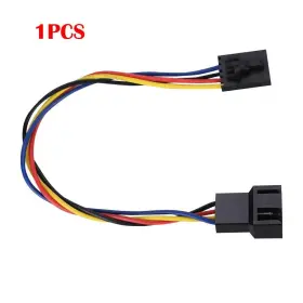 Tlz-433 Techzone 1pcs 5pin 4pin Extension Cable Connector Adapter For Dell Fans