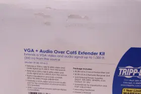 Cb88c0 Tripp Lite Vga And Audio Over Cat5 Extender Kit