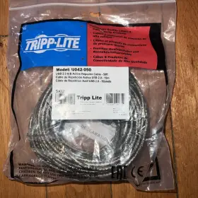 U042-050 Tripp Lite Connectivity 50ft Usb High Speed Cable M/m