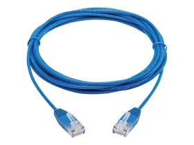 N200-ur10-bl Tripplite Tripp Lite Cat6 Gigabit Ethernet Cable Molded Ultra-slim Rj45 M/m Blue 10ft