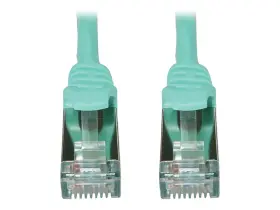 N262-s05-aq Tripplite Ft Cat6a Aqua M/m Snagless5 Cabl Shielded Slim 10g Poe