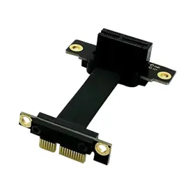 Turbo-roofinds 313034154169 Pcie Riser Extender Dual- 90 Degree High Speed To Extension Cable 8gb Pci-e Turbo-roofinds 313034154169 Pcie Riser Extender Dual- 90 Degree High Speed To Extension Cable 8gb Pci-e