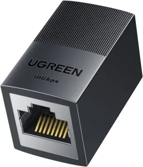 65146 Ugreen Ethernet Extender 10gbps 2 Pack Coupler With Poe Black