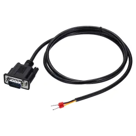 Uxcell 678202101445 22awg Db9 Male To 235 Bare Wire With 3 Wiring Terminals 3.3 Ft