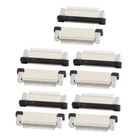 Uxcell 712662255444 10pcs Bottom Port 22pin 0.5mm Pitch Ffc Fpc Ribbon Sockets Connector Uxcell 712662255444 10pcs Bottom Port 22pin 0.5mm Pitch Ffc Fpc Ribbon Sockets Connector