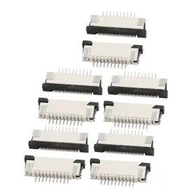Uxcell 783243072750 10 Pcs Bottom Port 10pin 1.0mm Pitch Ffc Fpc Ribbon Sockets Connector Uxcell 783243072750 10 Pcs Bottom Port 10pin 1.0mm Pitch Ffc Fpc Ribbon Sockets Connector