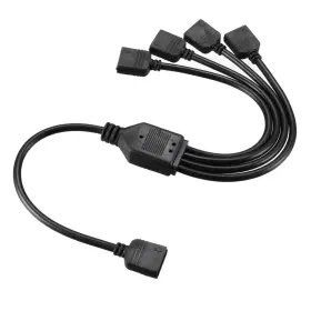 Uxcell 784958286487 Argb Splitter Cable 1 Female To 4 3 Pin Extension Connector 30cm Length