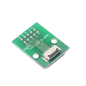 Uxcell 784958696477 Pcb Converter Board Ffc Fpc 10 Pin 0.5mm 1mm Pitch To Dip 2.0mm