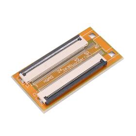 Uxcell 784958696712 0.5mm Pitch 50pin To 50p Extension Connector Aapter For Ffc Fpc Cable Extend Zip