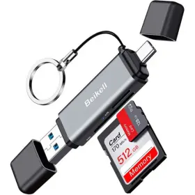 Vc307 Veggieg Sd Card Reader Dual Connector Usb 3.0/usb C Memory Adapter - Sup
