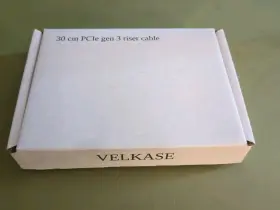 Vpc-30-st-3 Velkase Pcie Pci-express16x Extension Adapter Riser Cable Gen.3 300mm A.type