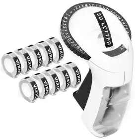 B0djjmdgcf Vixic Embossing Label Maker With 10 Tapes Vintage Manual Punch Retro 3d B0djjmdgcf Vixic Embossing Label Maker With 10 Tapes Vintage Manual Punch Retro 3d