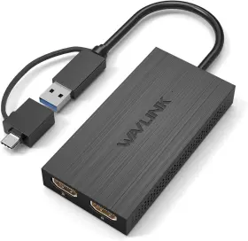 Wl-ug7602h-fba Wavlink Hdmi Splitter Extended Display For Dual Monitor Usb To Wl-ug7602h-fba Wavlink Hdmi Splitter Extended Display For Dual Monitor Usb To