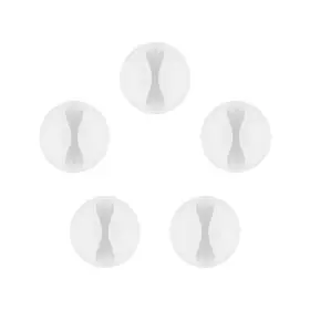 95183-gb  Wentronic Cable Guide - White Pack Of 5 1 X Set