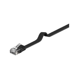 95384  Wentronic Goobay Cat 6 Flat-patch Cable U/utp Black 2 M Length