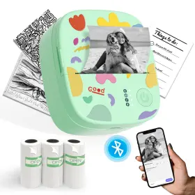 B0f7r1tcs1 Xengro Mini Portable Bluetooth Thermal Sticker Printer With 3 Rolls Paper B0f7r1tcs1 Xengro Mini Portable Bluetooth Thermal Sticker Printer With 3 Rolls Paper