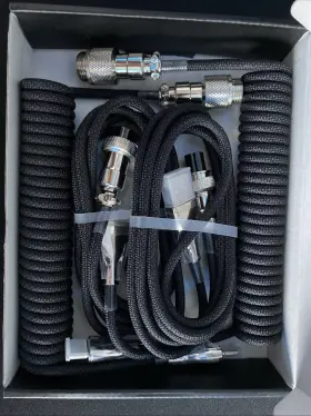 X0045frxsr Xiawao 2 Black Coiled Mechanical Keyboard Wire Unused/brand New X0045frxsr Xiawao 2 Black Coiled Mechanical Keyboard Wire Unused/brand New
