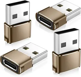 As2412 Xiwxi Usb To C Adapter Type-c Female A Coffce