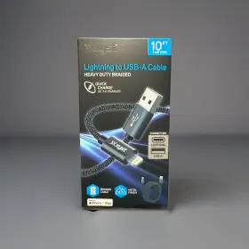 Xys-l10204b Xyst 10ft Lightning To Usb-a Cable Iphone Ipad Charger Fast Charging Cord Xys-l10204b Xyst 10ft Lightning To Usb-a Cable Iphone Ipad Charger Fast Charging Cord