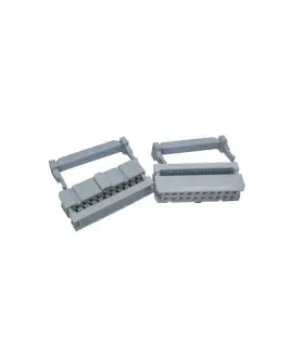 Fc-20p Yegafe 20pcs 20-pin Female Idc Crimping Head 2.54mm Pitch Connectors For