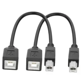 Usb55 Yingtuyou Jiaju Usb 2.0 Type-b Printer Extension Cable Usb-b Male To Female Print And Data