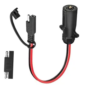 Sae-032 Youlanteer 7 Pin Power Interface Blades Connected To 2 Sae 10awg 1ft/0.3m