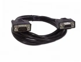 Db9mf10b-b Your Cable Store Black Db9 9 Pin Serial / Rs232 Male/female Extension 10 Ft