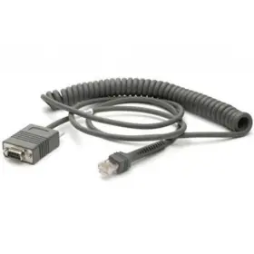 Cba-r71-c09zar Zebra 9ft Serial Data Transfer Cable Rs232 Db9 Female Connector