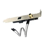 Spdif Optical And Rca Out Plate Cable Bracket For Asus Gigabyte Msi Motherboard New. Price: $20.68.