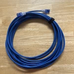 Allen Tel Products Inc E132276-A CAT5E Patch Cord, 24 Awg, 25 Feet, Blue Used. Price: $28.00.