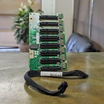 Hpe DL380 GEN9 G9 8X Sff Sas/sata Backplane 777279-001 729820-001 & Cable Used. Price: $16.99.
