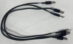 Lot Of Ibm 39R6589 Amphenol 39R6530 J92597X Black Cables Fru Assembly Open. Price: $24.90.
