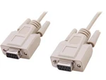 C2G 03044 DB9 F/f Serial RS232 Null Modem Cable, Beige (6 Feet, 1.82 Meters) New. Price: $17.99.