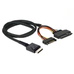 Pcie 4.0 SFF-8611 To SFF-8639 Cable With Sata Power For U.2 Nvme Ssd... New. Price: $51.30.