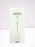 Apple Thunderbolt To Gigabit Ethernet Adapter MD463ZM/A New. Price: $25.00.