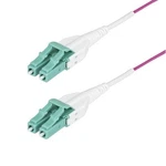 Startech OM4RLCLC10M Lc/lc Multimode Fiber Cable Uniboot/ofnr RISER/100G - 5 New. Price: $75.31.