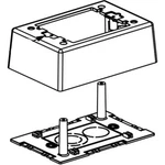 1PC Panduit JBP1WH Single Gang Two-piece Outlet Box, 5.19IN 3.45IN New. Price: $22.99.