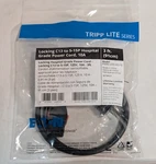 Eaton P006-L03-HG10 Tripp Lite Locking C13-5-15P Hospital Grd Power Cord Open. Price: $19.99.