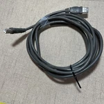 Computer Printer Cable Usb Cord 12' Long - See Photo Used. Price: $15.75.
