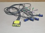 Iogear GCS614A 4-PORT Vga PS/2 Kvm Switch Built-in Cables Audio Used. Price: $24.99.