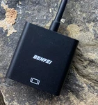 Benfei Displayport To Dvi Single Link Adapter - Tested Used. Price: $15.00.