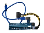 Febsmart Pci-e Riser Pcie Ver 006C Pin 16X To 1X Powered Adapter Card Used. Price: $12.95.