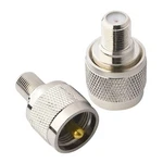 Boobrie 2-PACK PL259 Adapter Uhf To Type Antenna 2PCS, Gold New. Price: $10.34.