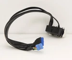 Hp Prodesk 400 G3 Sff Front I/o Cable Assembly Usb Audio 810636-001. Used. Price: $14.95.
