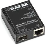 Black Box Sfp 10/100/1000 Mbps Copper To Duplex Fiber Media Converter New. Price: $512.00.