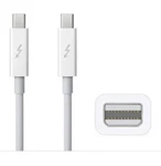 Apple 0.5M Thunderbolt Cable Mini Displayport White A1410 MD862BE/A Open. Price: $86.35.