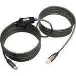 Tripp Lite Eaton Usb 2.0 Hi-speed A/b Active Repeater Cable 25 Ft., Silver New. Price: $45.99.