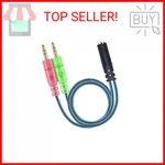 Millso Headphone Splitter For Computer Ctia 3.5MM Trrs Female To Dual Trs New. Price: $10.69.