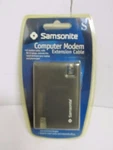 Samsonite Computer Modem Extension Cable 8' RJ-11 Plugs New. Price: $6.99.