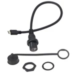Devmo 30CM Micro Usb Mount Extension Dash Flush Cable For Car, Boat, Black New. Price: $22.02.